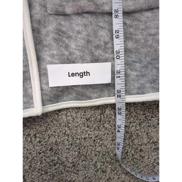 HELCARCII Women’s Long Gray Cardigan Sweater Open Front Two Pocket NWT SZ XL - Picture 11 of 13